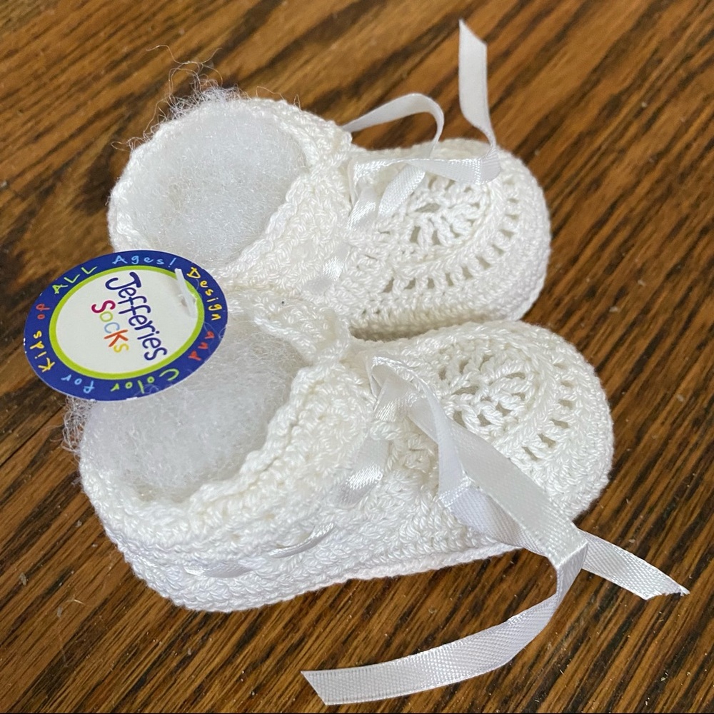 Crochet Baby Socks / Shoes for Baby Christening